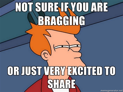 Be wary of bragging, you might attract a sociopath!