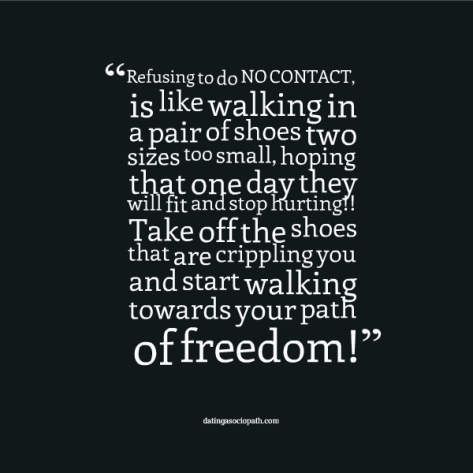 refusing to do no contact