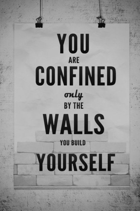 confined walls build yourself